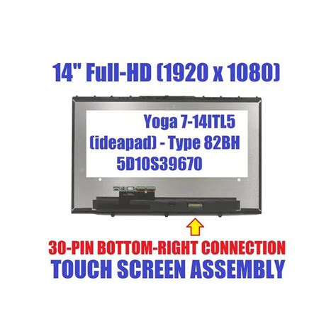 D S Fhd Touch Screen Assembly For Lenovo Yoga Itl