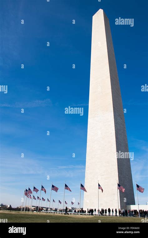 Washington Dc United States — The Washington Monument Stands