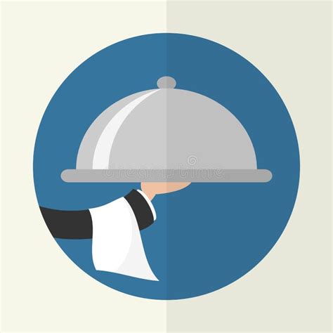 Icono Del Servicio De Comidas Ilustraci N Del Vector Ilustraci N De