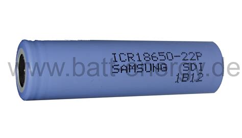 Batt Energy Shop Samsung Sdi Icr18650 22p Li Ion Akku 37v 2150mah Linimncoo2