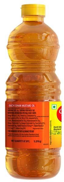 Kachi Ghani Mustard Oil Ltr For Cooking Form Liquid At Best