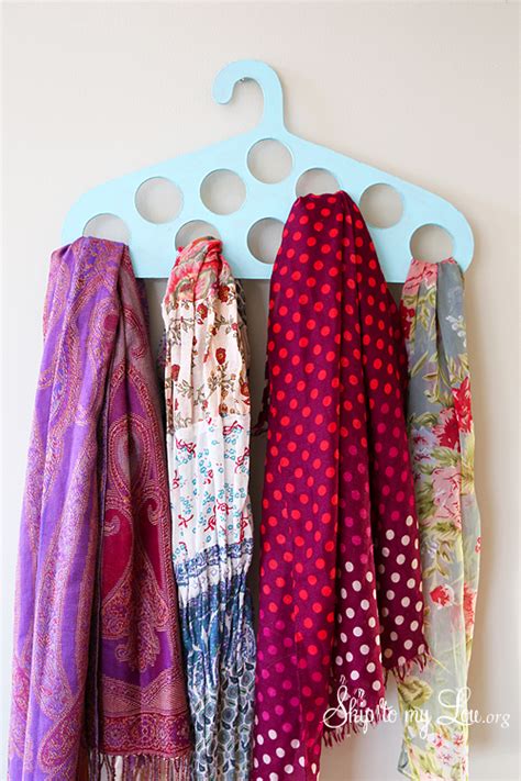 How To Diy Scarf Hanger Make