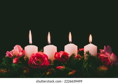 4,453 4 Burning Advent Candles Images, Stock Photos & Vectors | Shutterstock