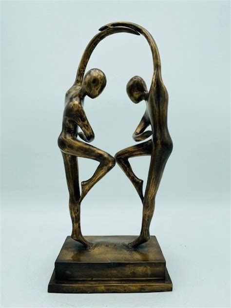 Particularly Beautiful Sculpture Of A Dancing Couple Catawiki