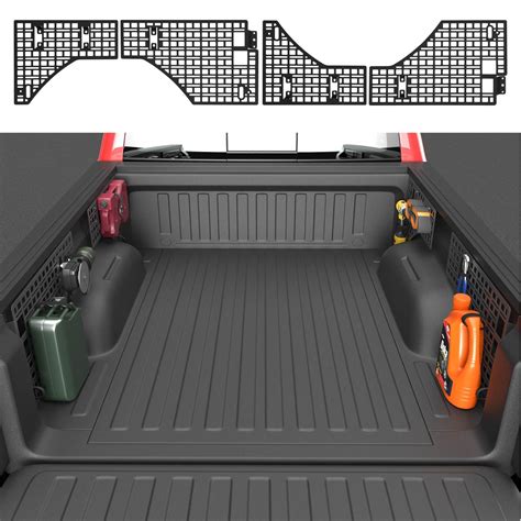 SZYANG 5 7FT Side Bed Molle Panel Compatible With 19 24 RAM 1500 Truck