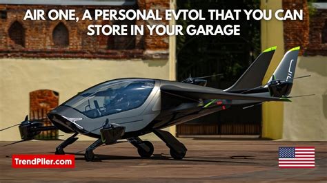 Air One A Personal Evtol That You Can Store In Your Garage Youtube