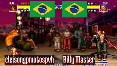 Real Bout Fatal Fury Ft Cleisongpmotospvh Br Vs Billy Master