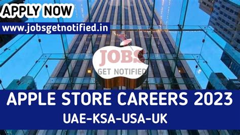 Apple Careers 2023: UAE-KSA-USA-UK Jobs in Apple Store - Job Vacancies ...