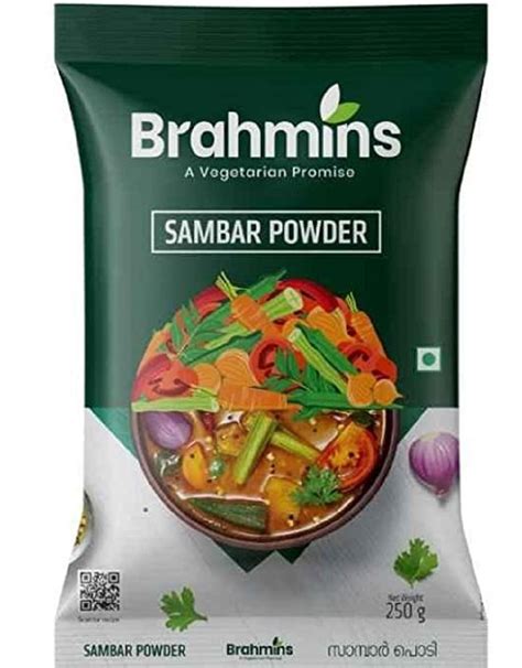 Brahmins Sambar Powder Gm Packaging Type Packets At Best Price In