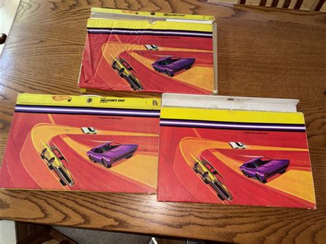 Vintage HOT WHEELS CAR COLLECTOR S CASES EBay
