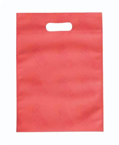 Pink D Cut Non Woven Carry Bag At Rs 150 Kg Non Woven D Cut Bag In