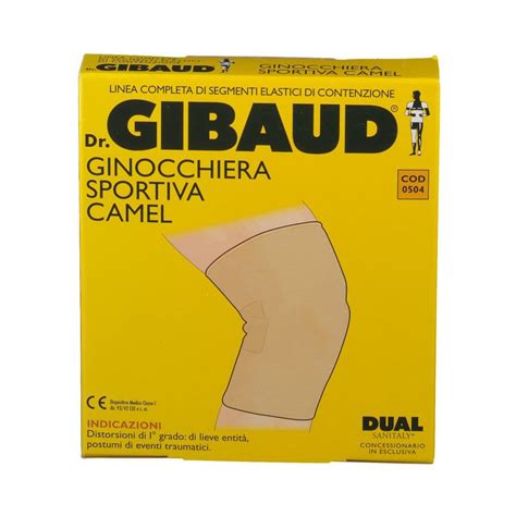 Dr GIBAUD Ginocchiera Sportiva Camel Taglia 2 1 Pz Redcare