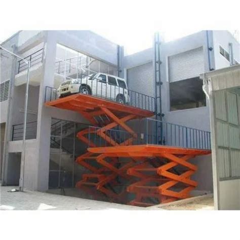 Legend Elevator Mild Steel Scissor Car Lift At Rs 700000 In Faridabad