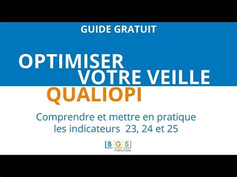 Guide Gratuit Maitriser La Veille Pour La Certification Qualiopi