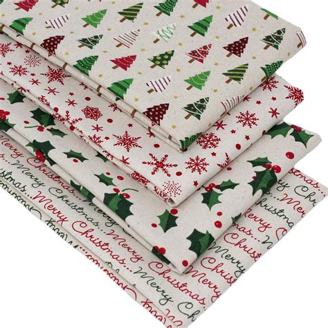 4 Fat Quarters Bundle A Perfect Christmas Overdale Fabrics