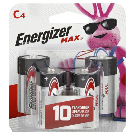 Energizer Max C Batteries 4pk Alkaline Battery 4 Ct Shipt