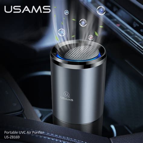 Usams Zb Portable Uvc Air Purifier Ori Shopee Philippines