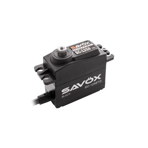 Savöx SC 1258TG Digital Servo 12kg Black Edition