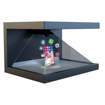 D Holographic Display Pyramid Showcase Holocube Hologram D Box For