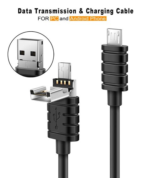 Portable Charging Otg Cable 2 In 1 Usb Otg Charging Cable For Android Smartphone In Mobile Phone