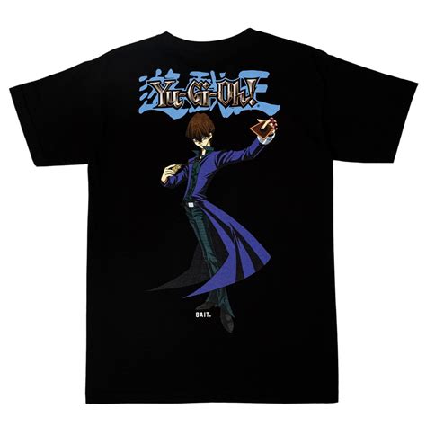 BAIT X Yu Gi Oh Men Kaiba Tee Black