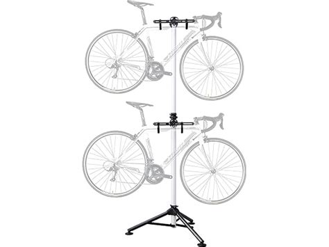 2 Bike Vertical Hanger Floor Rack