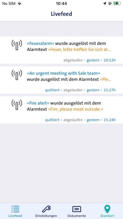 EAlarm Crisis App By Swisscom Switzerland Ltd