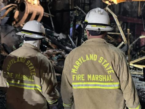 Update State Fire Marshal And Calvert County Sheriffs Office Investigating Double Fatal Fire