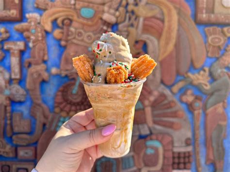 First Look Churro Sundae At La Cantina De San Angel