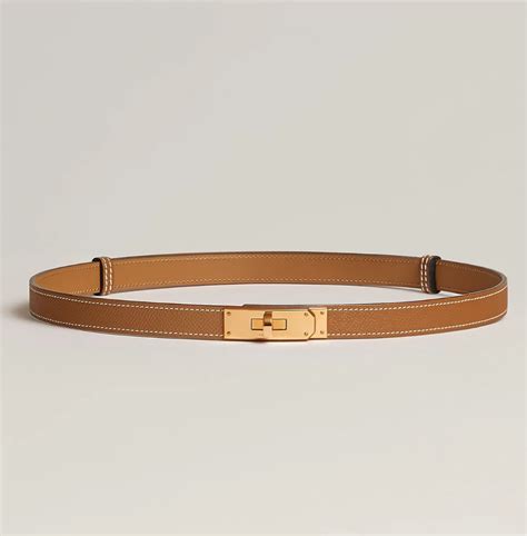 On Hand Hermes Kelly Belt Gold With Ghw Women S Fashion Watches