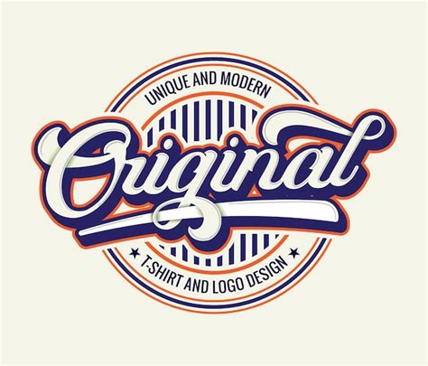 premium vector original badge logo
