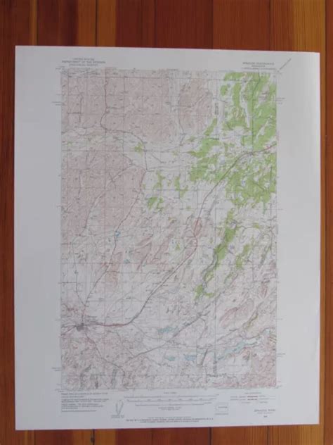 CARTE ORIGINALE VINTAGE USGS Sprague Washington 1956 Topo EUR 39 33