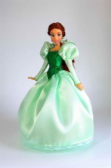 Belle Inspired Dress Green Fits Inches Or Inches Dolls Like