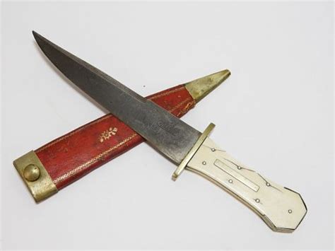 Butcher Arkansas Toothpick and Sheath sold at auction on 1st May | Bidsquare