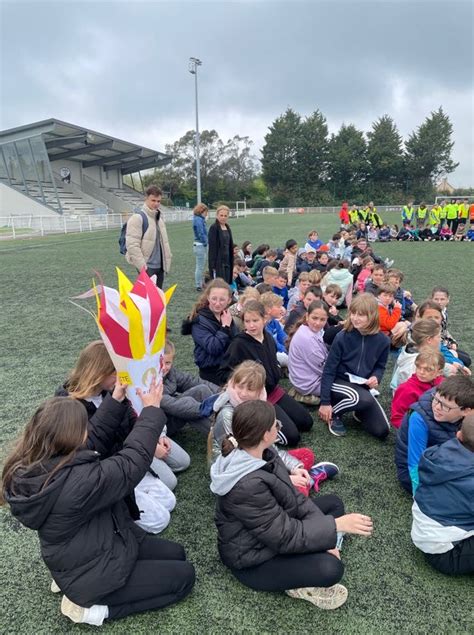 Olympiades sportives pour les CM Ecole Notre Dame de Plérin