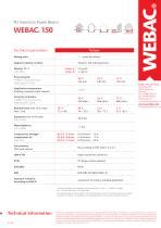 PU Injection Foam Resins WEBAC 150 Webac PDF Catalogs