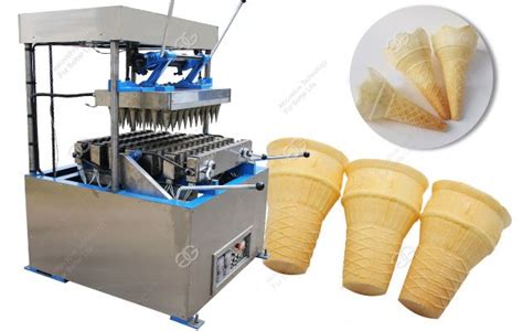 Ice cream cone making machine