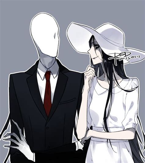 Slenderman And Kuchisake Onna Lendas Japonesas Personagens