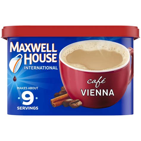 Maxwell House International Cafe Vienna Cafe Style Beverage Mix, 9 oz ...