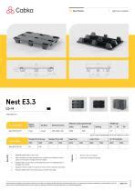 Plastic Pallet Nest E3 3 Cabka ISO Transport Storage