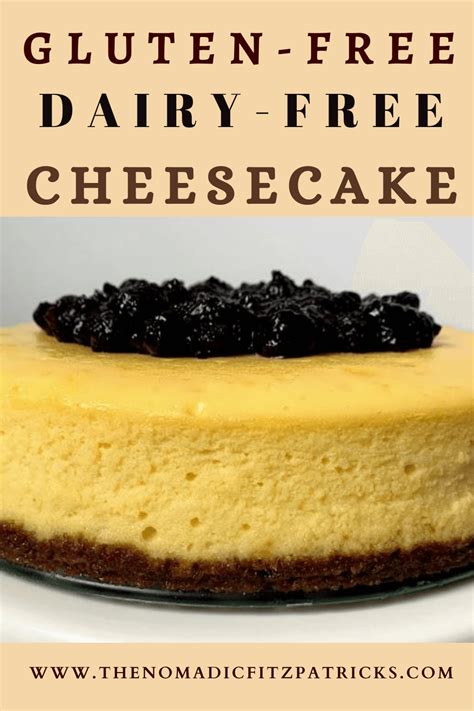 Gluten Free Dairy Free Cheesecake Recipe