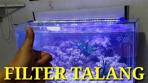 Tutorial Sistem Filtrasi Aquarium Laut Menggunakan Filter Talang Youtube