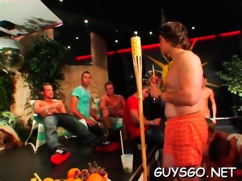 Fuck Train At A Gay Orgy