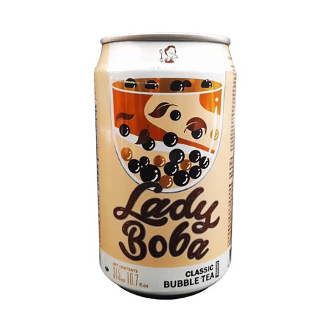 Bubble Tea Peach Iced Tea Flavour 320ml Madam Hong Market Kokoro