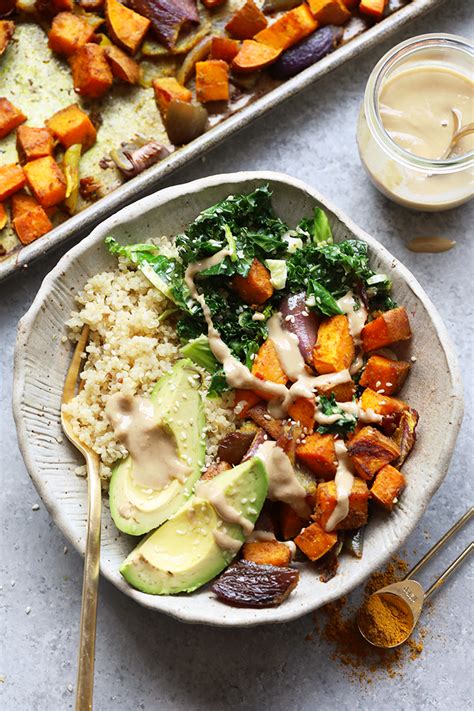 Sweet Potato Vegan Buddha Bowl Recipe Fit Foodie Finds