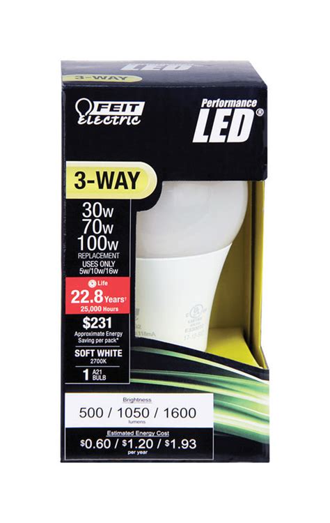 Feit Electric Way Led Bulb Watts Lumens K