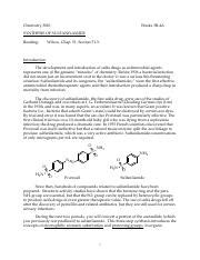 8-Multistep Synthesis Sulfanilamide Fa15 - Multistep Synthesis of ...