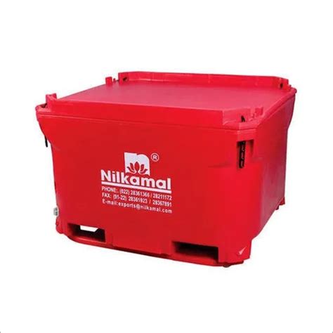 Red Hdpe Plastic Nilkamal Ice Storage Box At Best Price In Lucknow