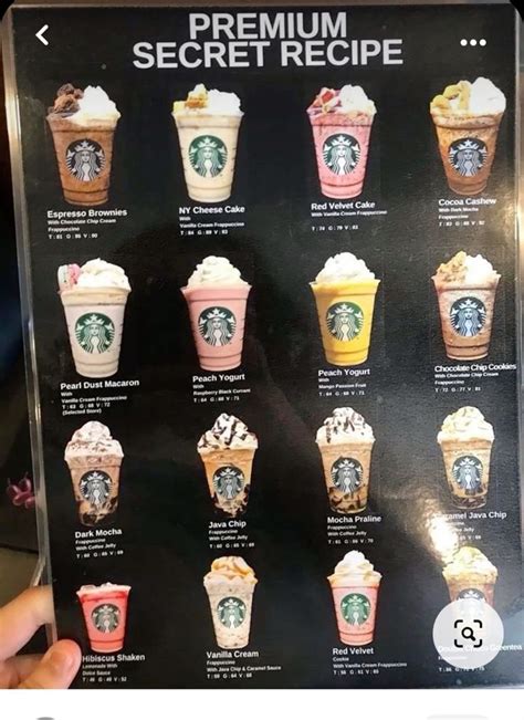 Starbucks Secret Menu Recipes