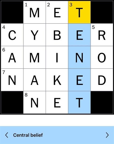 Unveiling The Nyt Mini Crossword Answers